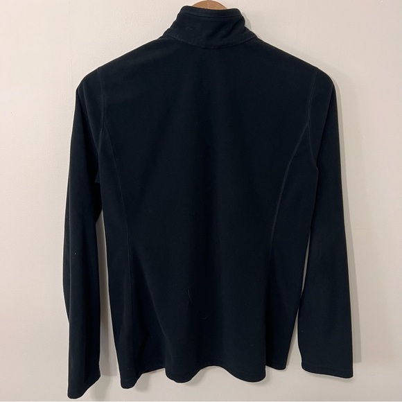 Eddie Bauer Black Fleece Pullover Quater Zip Women's Size Medium - Picture 2 of 6